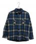 PENDLETON（ペンドルトン）の古着「キルティングオンブレチェックシャツジャケット」｜ブルー