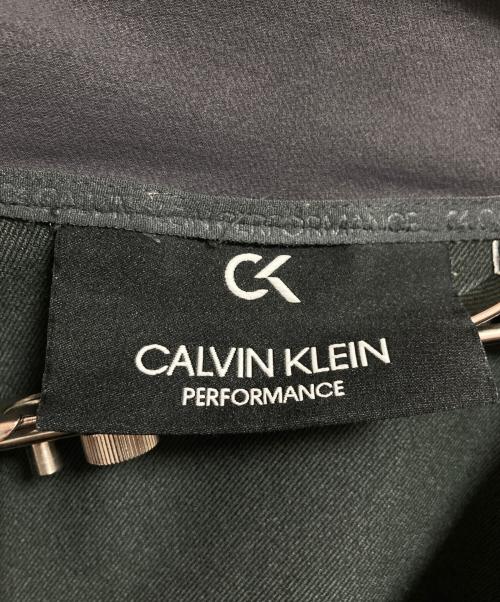 Calvin Klein（カルバンクライン）Calvin Klein (カルバンクライン) スタンドカラージャケット グレー サイズ:Mの古着・服飾アイテム
