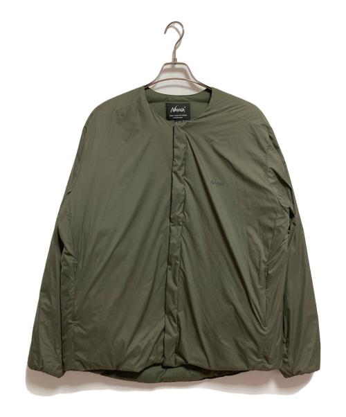 NANGA（ナンガ）NANGA (ナンガ) URBAN RESEARCH DOORS (アーバンリサーチドアーズ) 別注 インナーダウン オリーブ サイズ:XLの古着・服飾アイテム