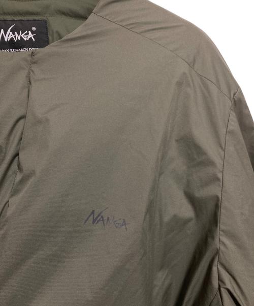 NANGA（ナンガ）NANGA (ナンガ) URBAN RESEARCH DOORS (アーバンリサーチドアーズ) 別注 インナーダウン オリーブ サイズ:XLの古着・服飾アイテム