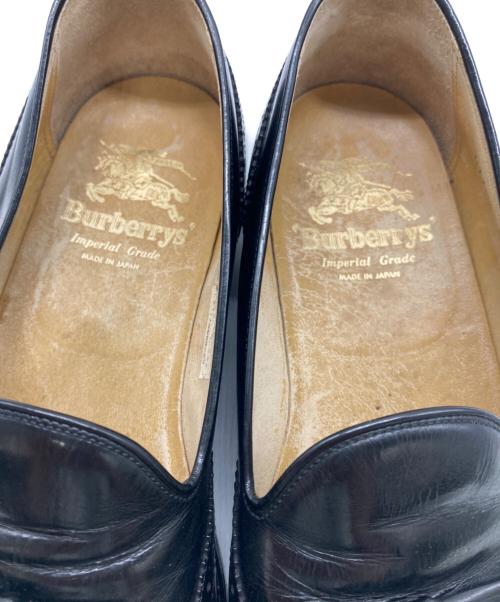 Burberry's（バーバリーズ）Burberry's (バーバリーズ) タッセルローファー ブラック サイズ:5の古着・服飾アイテム