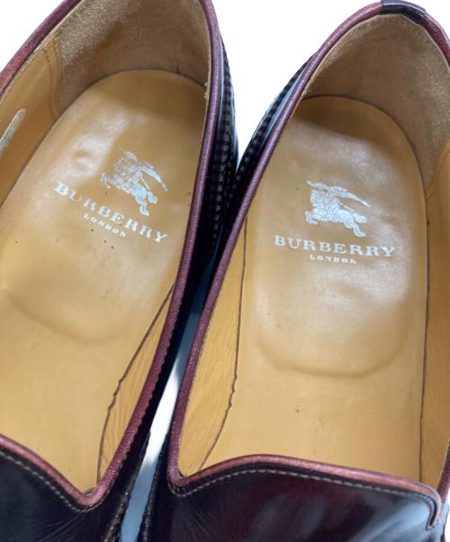BURBERRY LONDON（バーバリーロンドン）BURBERRY LONDON (バーバリーロンドン) タッセルローファー ブラウン サイズ:25ＥＥの古着・服飾アイテム