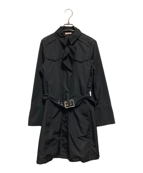 MAX&Co.（マックスアンドコー）MAX&Co. (マックスアンドコー) 比翼コート ブラック サイズ:M（38）の古着・服飾アイテム