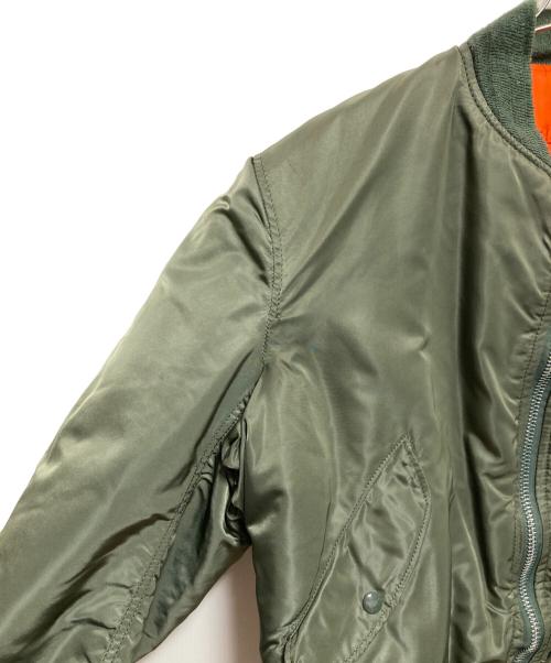 ALPHA（アルファ）ALPHA (アルファ) MA-1ジャケット オリーブ サイズ:XLの古着・服飾アイテム