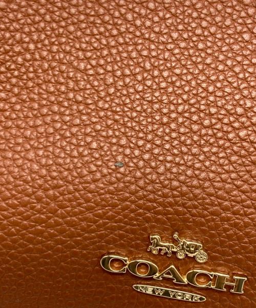 COACH（コーチ）COACH (コーチ) エリス サッチェル ストラップショルダーバッグ ブラウンの古着・服飾アイテム