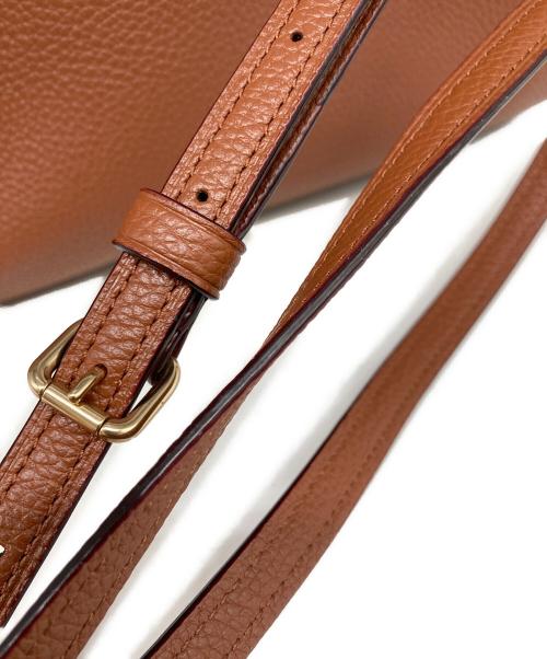 COACH（コーチ）COACH (コーチ) エリス サッチェル ストラップショルダーバッグ ブラウンの古着・服飾アイテム
