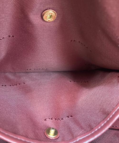 COACH（コーチ）COACH (コーチ) エリス サッチェル ストラップショルダーバッグ ブラウンの古着・服飾アイテム