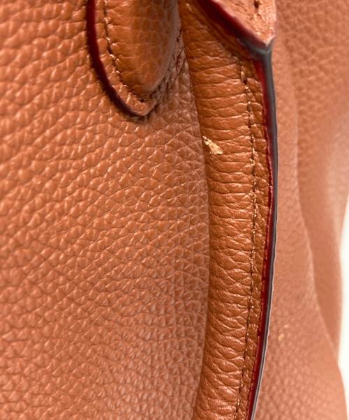 COACH（コーチ）COACH (コーチ) エリス サッチェル ストラップショルダーバッグ ブラウンの古着・服飾アイテム
