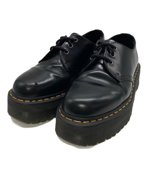 Dr.Martens（ドクターマーチン）Dr.Martens (ドクターマーチン) 1461QUAD3ホールシューズ ブラック サイズ:UK8の古着・服飾アイテム