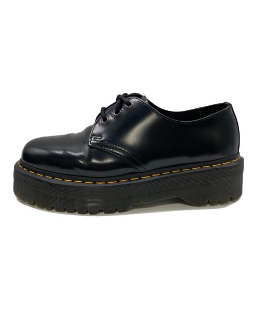 Dr.Martens（ドクターマーチン）Dr.Martens (ドクターマーチン) 1461QUAD3ホールシューズ ブラック サイズ:UK8の古着・服飾アイテム