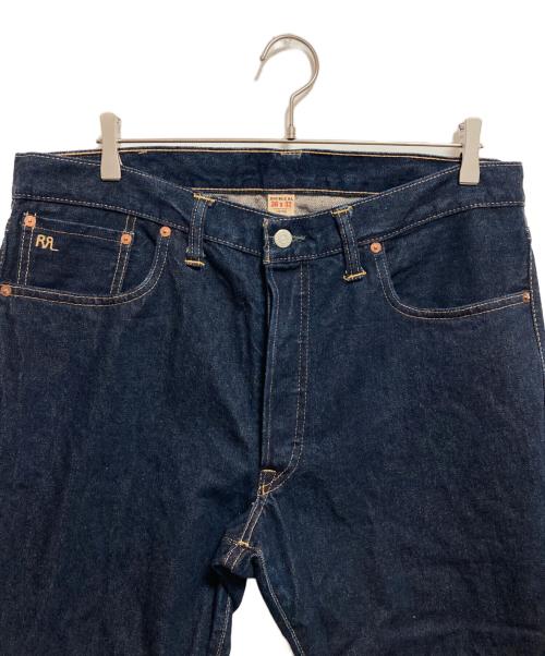 RRL（ダブルアールエル）RRL (ダブルアールエル) スリムナローセルビッチデニムパンツ インディゴ サイズ:SIZE 91cm (W36)の古着・服飾アイテム