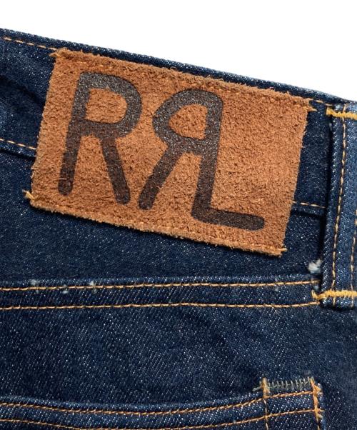 RRL（ダブルアールエル）RRL (ダブルアールエル) スリムナローセルビッチデニムパンツ インディゴ サイズ:SIZE 91cm (W36)の古着・服飾アイテム