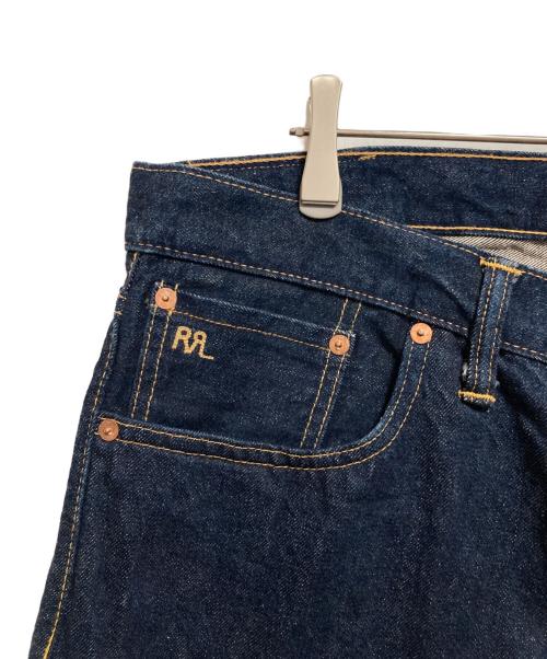 RRL（ダブルアールエル）RRL (ダブルアールエル) スリムナローセルビッチデニムパンツ インディゴ サイズ:SIZE 91cm (W36)の古着・服飾アイテム
