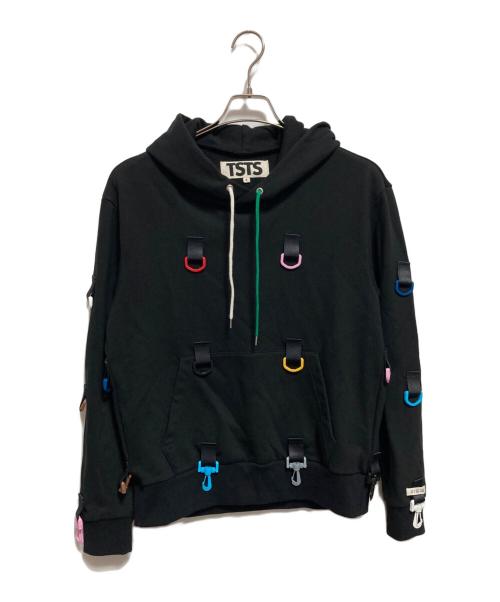TSTS（ティーエスティーエス）TSTS (ティーエスティーエス) SEDITIONARY HOODIE ブラック サイズ:Sの古着・服飾アイテム