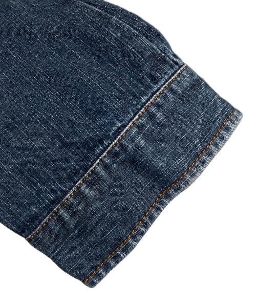 BURBERRY BLACK LABEL（バーバリーブラックレーベル）BURBERRY BLACK LABEL (バーバリーブラックレーベル) ノバチェックジップアップデニムジャケット インディゴ サイズ:Mの古着・服飾アイテム