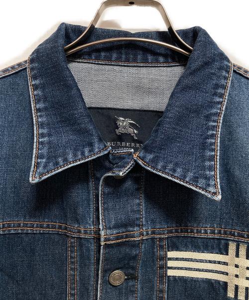BURBERRY LONDON（バーバリーロンドン）BURBERRY LONDON (バーバリーロンドン) デニムジャケット インディゴ サイズ:Lの古着・服飾アイテム