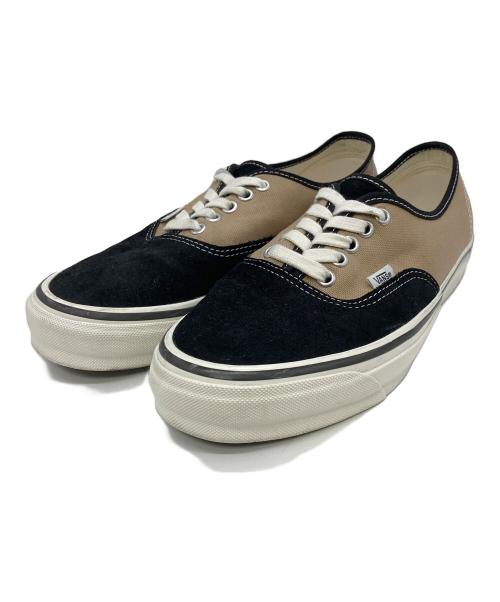 VANS（ヴァンズ）VANS (ヴァンズ) スウェード切り替えキャンバススニーカー ベージュ×ブラック サイズ:US10の古着・服飾アイテム