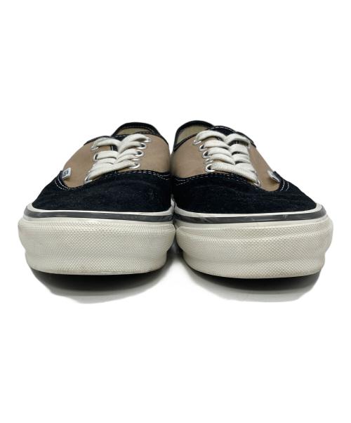 VANS（ヴァンズ）VANS (ヴァンズ) スウェード切り替えキャンバススニーカー ベージュ×ブラック サイズ:US10の古着・服飾アイテム