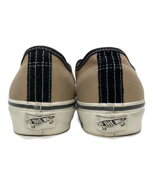 VANS（ヴァンズ）VANS (ヴァンズ) スウェード切り替えキャンバススニーカー ベージュ×ブラック サイズ:US10の古着・服飾アイテム