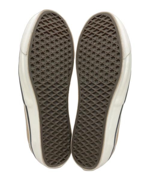 VANS（ヴァンズ）VANS (ヴァンズ) スウェード切り替えキャンバススニーカー ベージュ×ブラック サイズ:US10の古着・服飾アイテム