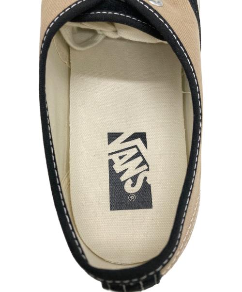 VANS（ヴァンズ）VANS (ヴァンズ) スウェード切り替えキャンバススニーカー ベージュ×ブラック サイズ:US10の古着・服飾アイテム