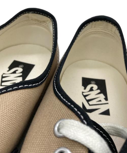 VANS（ヴァンズ）VANS (ヴァンズ) スウェード切り替えキャンバススニーカー ベージュ×ブラック サイズ:US10の古着・服飾アイテム