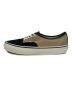 VANS (ヴァンズ) スウェード切り替えキャンバススニーカー ベージュ×ブラック サイズ:US10：5000円