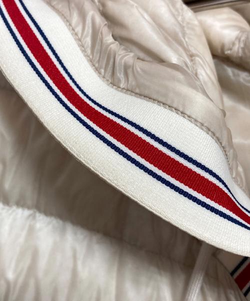 MONCLER（モンクレール）MONCLER (モンクレール) ELIOT/ダウンジャケット アイボリー サイズ:5の古着・服飾アイテム