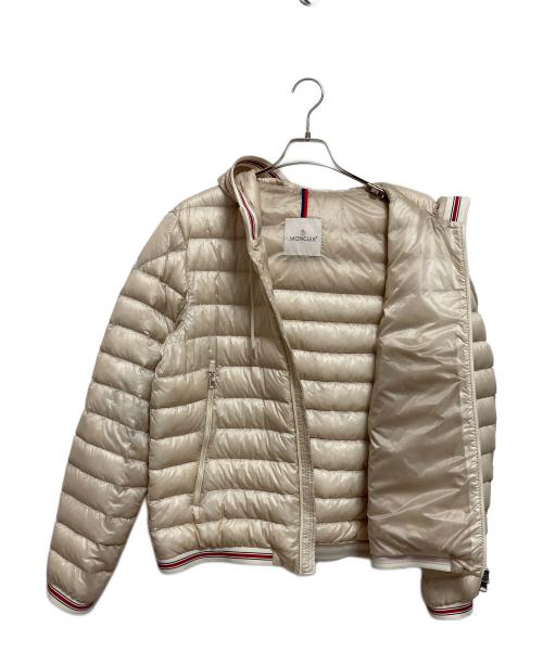 MONCLER（モンクレール）MONCLER (モンクレール) ELIOT/ダウンジャケット アイボリー サイズ:5の古着・服飾アイテム