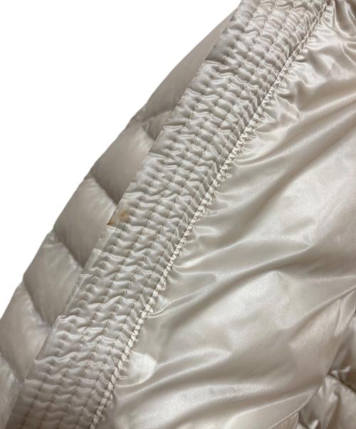 MONCLER（モンクレール）MONCLER (モンクレール) ELIOT/ダウンジャケット アイボリー サイズ:5の古着・服飾アイテム
