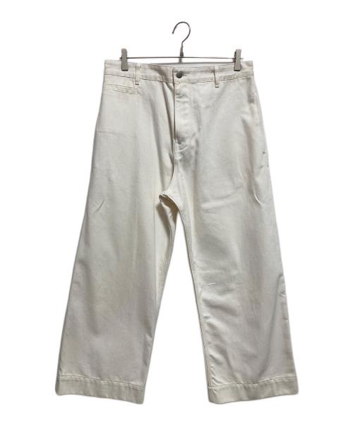 STUDIO NICHOLSON（スタジオ ニコルソン）STUDIO NICHOLSON (スタジオ ニコルソン) SELVEDGE DENIM ホワイト サイズ:Mの古着・服飾アイテム