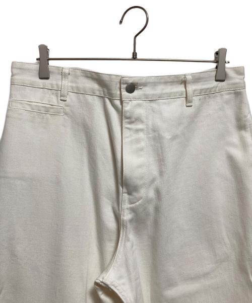 STUDIO NICHOLSON（スタジオ ニコルソン）STUDIO NICHOLSON (スタジオ ニコルソン) SELVEDGE DENIM ホワイト サイズ:Mの古着・服飾アイテム