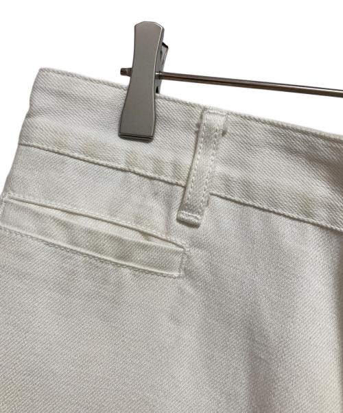STUDIO NICHOLSON（スタジオ ニコルソン）STUDIO NICHOLSON (スタジオ ニコルソン) SELVEDGE DENIM ホワイト サイズ:Mの古着・服飾アイテム