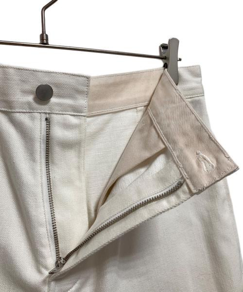 STUDIO NICHOLSON（スタジオ ニコルソン）STUDIO NICHOLSON (スタジオ ニコルソン) SELVEDGE DENIM ホワイト サイズ:Mの古着・服飾アイテム