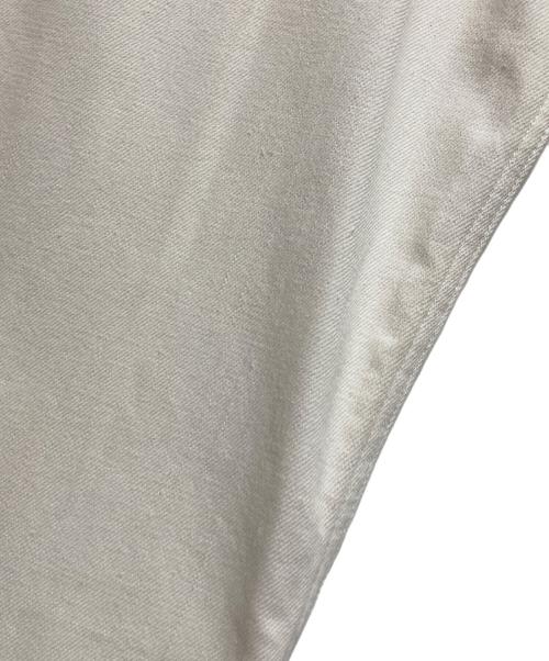 STUDIO NICHOLSON（スタジオ ニコルソン）STUDIO NICHOLSON (スタジオ ニコルソン) SELVEDGE DENIM ホワイト サイズ:Mの古着・服飾アイテム