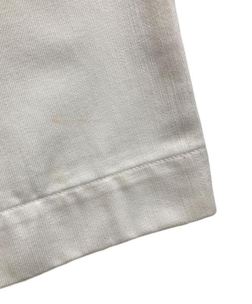STUDIO NICHOLSON（スタジオ ニコルソン）STUDIO NICHOLSON (スタジオ ニコルソン) SELVEDGE DENIM ホワイト サイズ:Mの古着・服飾アイテム