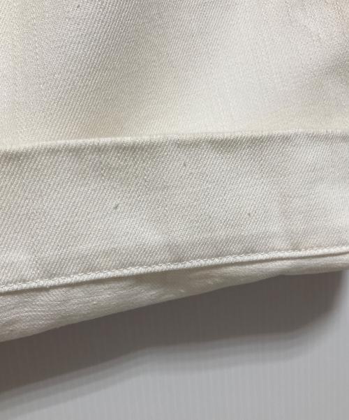 STUDIO NICHOLSON（スタジオ ニコルソン）STUDIO NICHOLSON (スタジオ ニコルソン) SELVEDGE DENIM ホワイト サイズ:Mの古着・服飾アイテム