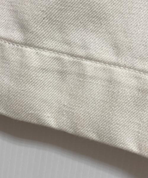 STUDIO NICHOLSON（スタジオ ニコルソン）STUDIO NICHOLSON (スタジオ ニコルソン) SELVEDGE DENIM ホワイト サイズ:Mの古着・服飾アイテム