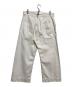 STUDIO NICHOLSON (スタジオ ニコルソン) SELVEDGE DENIM ホワイト サイズ:M：8000円