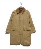 Barbourバブアー）の古着「NEW BURGHLEY PEACHED」｜ベージュ
