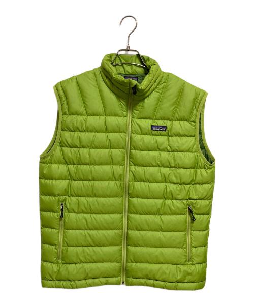 Patagonia（パタゴニア）Patagonia (パタゴニア) ダウンベスト グリーン サイズ:Mの古着・服飾アイテム