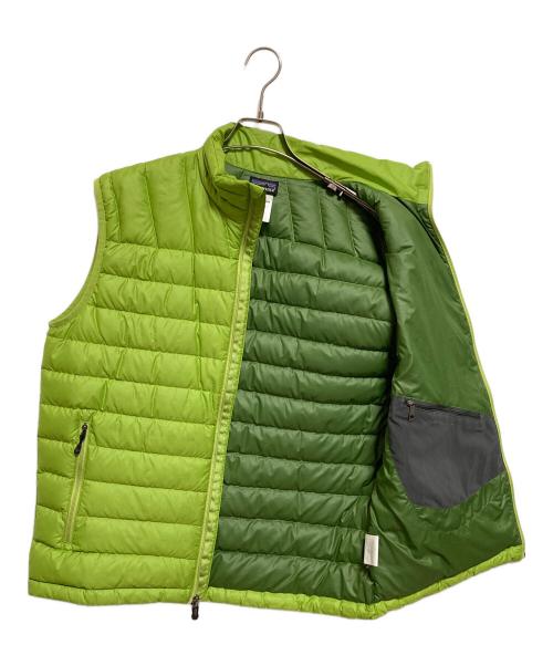 Patagonia（パタゴニア）Patagonia (パタゴニア) ダウンベスト グリーン サイズ:Mの古着・服飾アイテム
