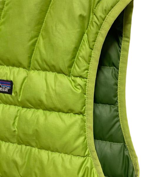 Patagonia（パタゴニア）Patagonia (パタゴニア) ダウンベスト グリーン サイズ:Mの古着・服飾アイテム