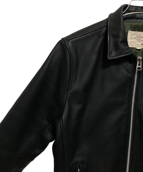 AVIREX（アヴィレックス）AVIREX (アヴィレックス) OILY COW TRACKER JACKET ブラック サイズ:Lの古着・服飾アイテム