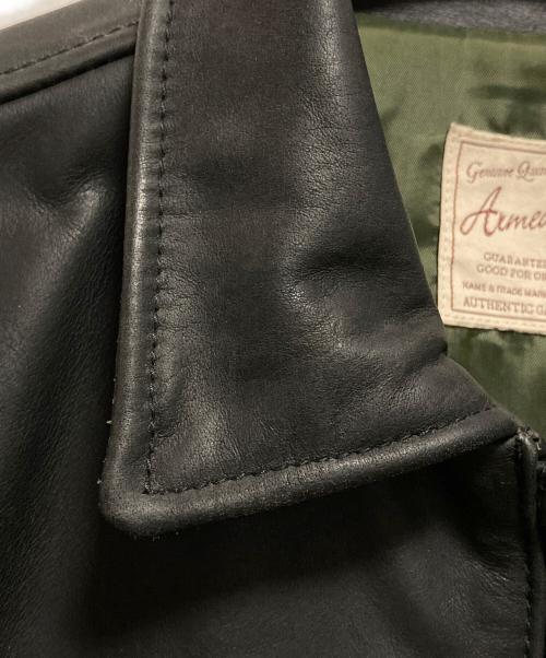 AVIREX（アヴィレックス）AVIREX (アヴィレックス) OILY COW TRACKER JACKET ブラック サイズ:Lの古着・服飾アイテム