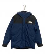THE NORTH FACEザ ノース フェイス）の古着「マウンテンダウンジャケット」｜ネイビー×ブラック