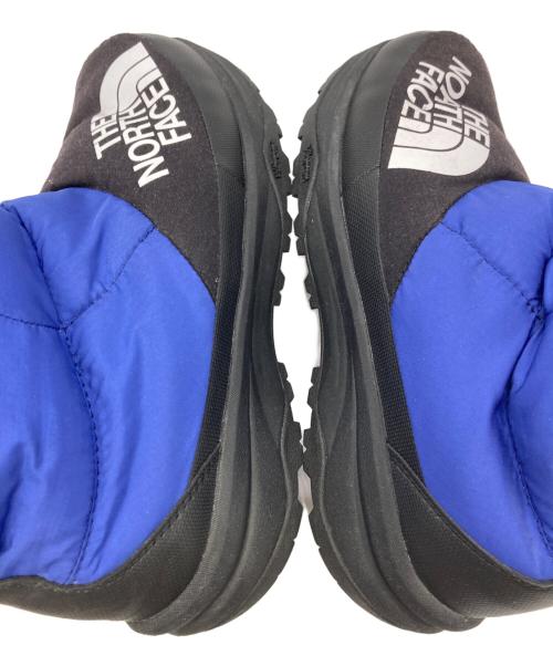 THE NORTH FACE（ザ ノース フェイス）THE NORTH FACE (ザ ノース フェイス) NUPTSE DOWN BOOTIE ブルー×ブラック サイズ:US8の古着・服飾アイテム