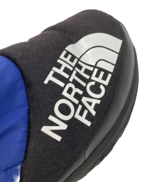 THE NORTH FACE（ザ ノース フェイス）THE NORTH FACE (ザ ノース フェイス) NUPTSE DOWN BOOTIE ブルー×ブラック サイズ:US8の古着・服飾アイテム
