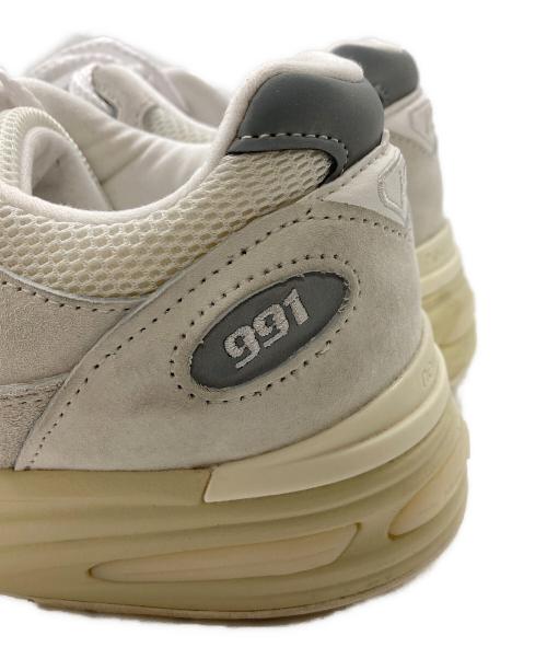 NEW BALANCE（ニューバランス）NEW BALANCE (ニューバランス) U991OW2 アイボリー サイズ:US7.5の古着・服飾アイテム