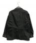 KYOU (キョウ) NARCOLEPSY Homage Cotton Twill x Leather Jacket ブラック サイズ:1：15000円